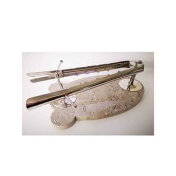 Tendesign Stalak za pršut - ELIPSA Kraški kamen - sjaj