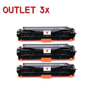 PremiumPrint Set od 3 kompatibilna tonera CC530A HP, Canon