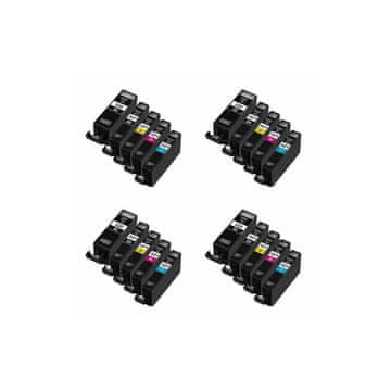 PremiumPrint Set od 20 patrona PGI 520, CLI 521 Canon (4 boje)