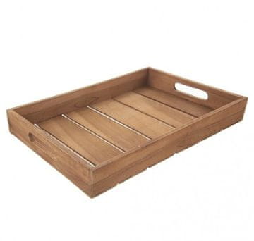 EXCELLENT Set pladnjeva za posluživanje KO-J11301330 3 kom. tikovine