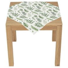 Autronic Stolnjak mješavina zelenog lišća, 100% poliester, 80 x 80 cm (UBR127-3)