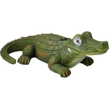 ProGarden Vrtni ukrasi KO-795250680 solarni krokodil 18 cm