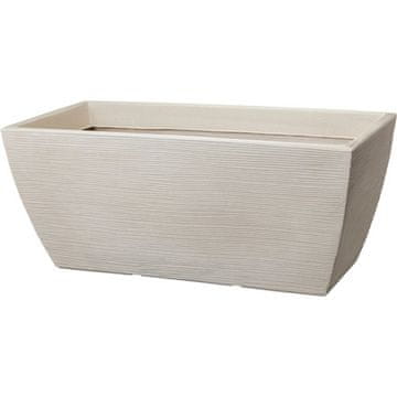 ProGarden Saksija za cvijeće KO-Y54203990 rebrasti pravokutnik 80 x 40 cm pijesak