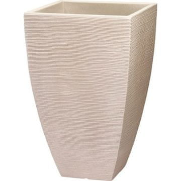 ProGarden Saksija za cvijeće KO-Y54203980 rebrasti kvadrat 40 x 60 cm pijesak