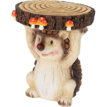 ProGarden Stalak za cvjetne saksije KO-095241710 jež s LED rasvjetom 28 × 24 cm