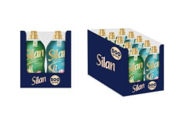 Silan Aromatherapy omekšivač, Fascinating Jungle + Relaxing Maldives, 10 x 1,1L