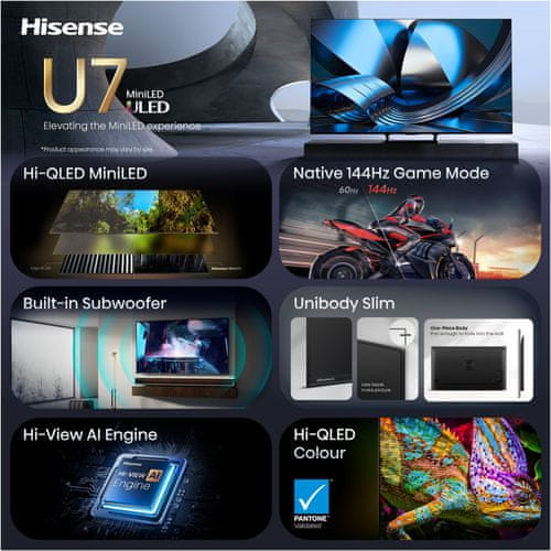 Hisense 85U7SE kinematografsko iskustvo