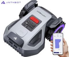 ANTHBOT M5 RTK pametna robotska kosilica, do 500m2, RTK GPS + Dual Vision, AUTO mapiranje, do 45%, IPX6