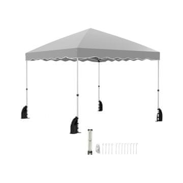 Northix Vrtni šator 3x3 m vodootporni Oxford UV50+