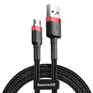 BASEUS Baseus Cafule Micro USB kabel 1.5A 2m (crveno+crno)