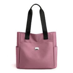 VIVVA® Vodootporna torba za rame lagana 180 g, najlon visoke gustoće, velika 27x33 cm, crossbody torba | NYLBAG Ružičasta