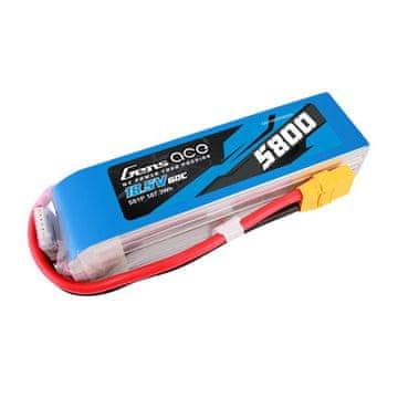 Gens Ace Gens ace 5800mAh 60C 18.5V 5S1P Lipo baterija s XT90