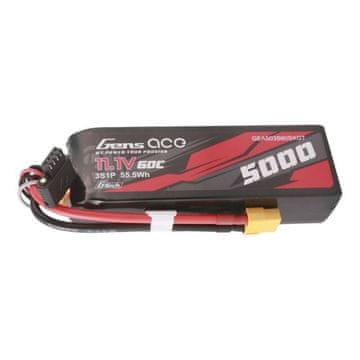 Gens Ace Gens Ace Lipo Baterija 5000Mah 11.1V 60C 3S1P Za Rc Modele S Konektorom