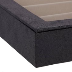 Northix Organizator za nakit s baršunastom podstavom i ladicom