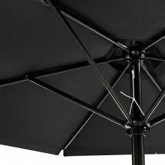 Aga Vrtni suncobran 300 cm MR2055 Crni
