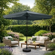 Aga Vrtni suncobran 300 cm MR2055 Sivi