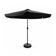 Aga Vrtni suncobran 300 cm MR2055 Crni