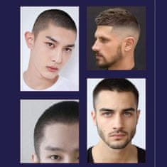 FRILLA® Automatski kružni aparat za šišanje 360° s LED zaslonom, USB Type-C punjenje i podesiva duljina šišanja | IZICLIP