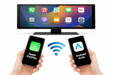 Farrot FARROT 10.26" zaslon za auto CarPlay Android Auto Bluetooth WiFi GPS, IPS dodirni zaslon, 2× nosač