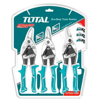 Total One-Stop Tools 3-dijelni set škara za lim (THT520106K)