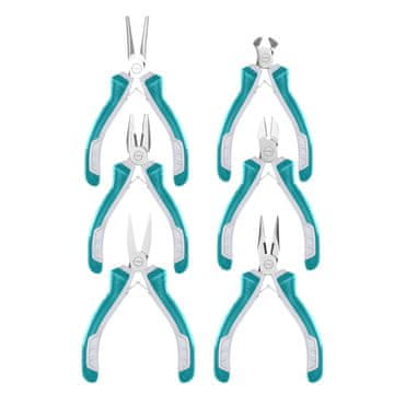 Total One-Stop Tools 6-dijelni set mini kliješta 115mm (THT1K0511)