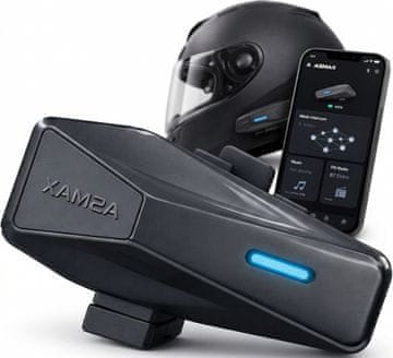 Farrot Rider PRO+ moto interkom Mesh 3km do 8 osoba Bluetooth 5.4 IPX7