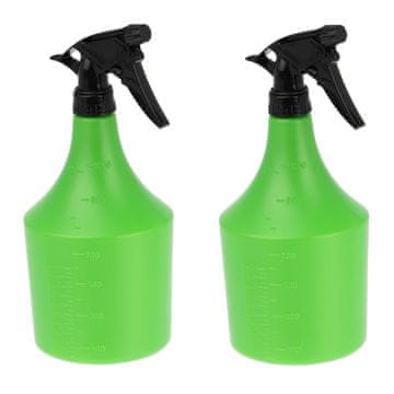 Northix Set 2 raspršivača 1L podesivi mlaz i magla plastika