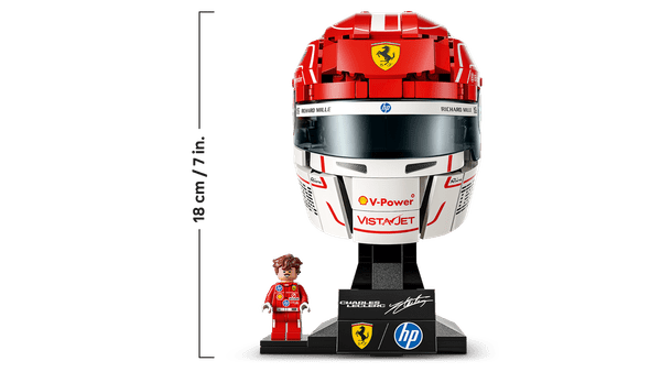 Detalji LEGO Ferrari kacige