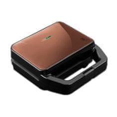 Berlingerhaus Aparat za sendviče i aparat za vafle BH-9461 s neprianjajućim premazom 3u1 Rosegold Metallic Line