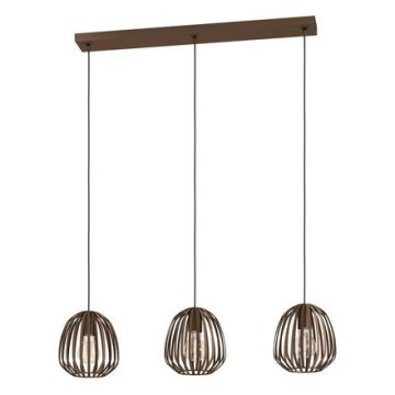 EGLO Viseća lampa 901098 ESPINAL 3xE27/40W bronz