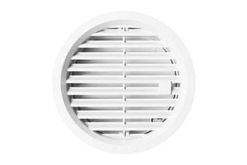 HACO Ventilacijska rešetka Circular ventilation grille, closable VM, ? 125 mm UB, white 0423