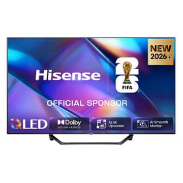 Hisense 43A7S TV, Hi-QLED, Smart TV, 4K, 60Hz