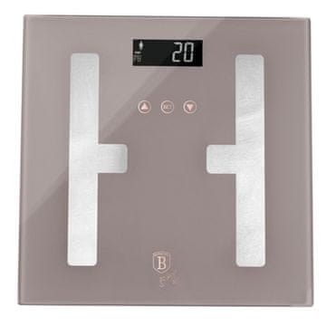 Berlingerhaus Osobna vaga BH-9757 with fat, muscle and water measurement 180 kg Taupe Collection