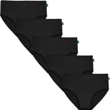 CoZy Komplet 5 ženskih bambusovih gaćica - midi