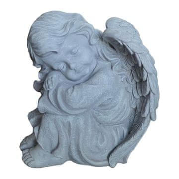 Northix Kip usnulog anđela, memorijalni ukras od poliresina 24 cm