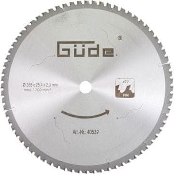 Güde LIST PILE 355 MM/72T