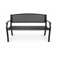 Aga Metalna vrtna klupa 128x58x84 cm