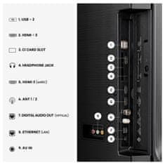 Hisense 58E7S TV, Hi-QLED, Smart TV, 4K, 60Hz