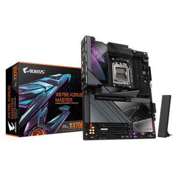 Gigabyte Matična ploča X870E AORUS MASTER, AM5, ATX, DDR5, WiFi7