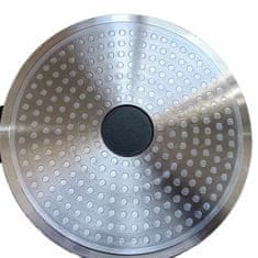 Northix Lonac za pirjanje sa staklenim poklopcem, lijevani aluminij, neprianjajući premaz
