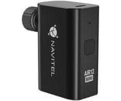 Navitel Air12 Mini zračna pumpa, bežična, USB-C, 8 bara, crna