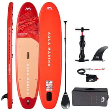 Aqua Marina Monster SUP na napuhavanje, 366 x 84 x 15 cm, do 170 kg, narančasti (BT-26MOP)