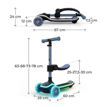 Sklapanje romobila RAKET UP
