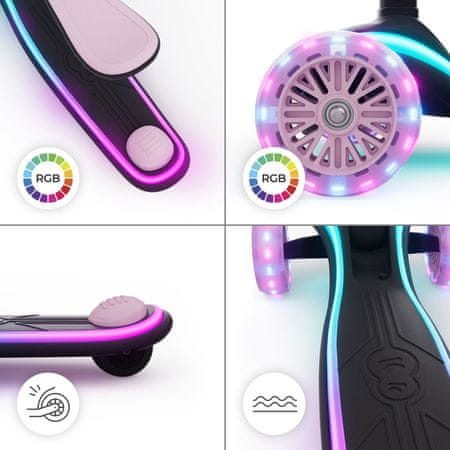 LED kotači i platforma