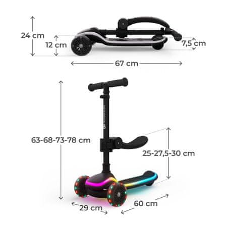 Sklapanje romobila RAKET UP