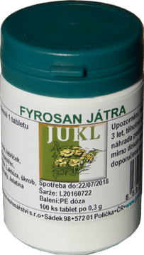 JUKL JUKL tablete Fyrosan Jetra