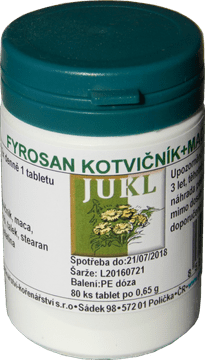 JUKL JUKL tablete Fyrosan Tribulus + Maca