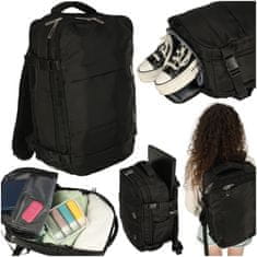 MG Travel putni ruksak 45×32 cm, crni