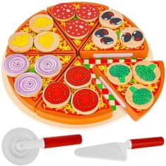 Northix Drvena pizza - set 22471