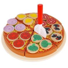 Northix Drvena pizza - set 22471